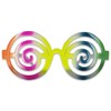Pohotobooth Props Ltd Rainbow Coloured Dizzy Eye Fun Sunglasses