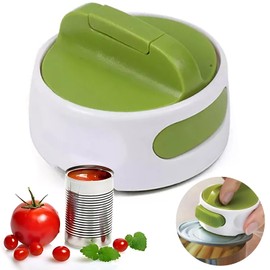 Compact can opener, stainless steel can opener, sharp stainless steel cutting wheel, easy to use, suitable for various occasions such as kitchen, cooking, party, camping, outing, etc