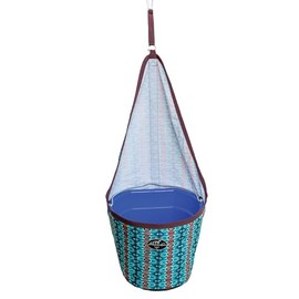 Professional's Choice Hanging Bucket Holder | Fits 5 Gallon Bucket | Hang Water Bucket on Trailer for Horses | 600D Polyester | Canyon Pattern