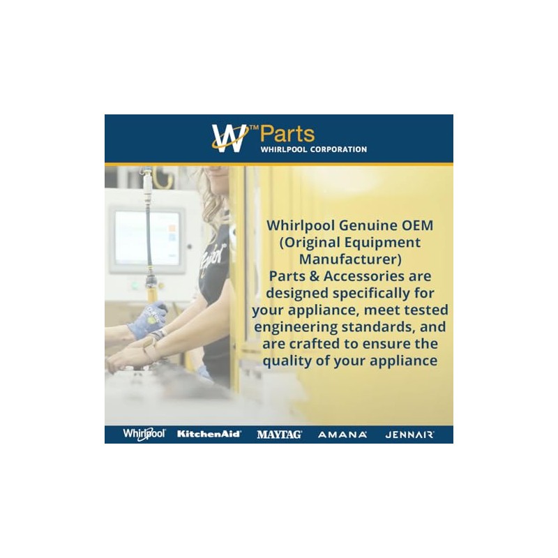 Whirlpool W11550898 Genuine OEM Washer Dispenser Tray Replacement Part -