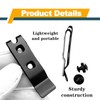FJYXCHENXM 2 Set Knife Sheath Belt Clip Reliable 420 Stainless