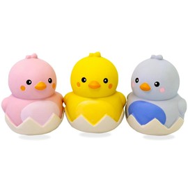 GOSUNY TOYS Squeaky Duck Dog Toy, Latex Squeaky Dog Toys, Duck Dog Toys for Small Dogs (3 Pack)