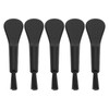 20pcs Black Handle Black Hair Sound Aid Cleaning Brush Professional