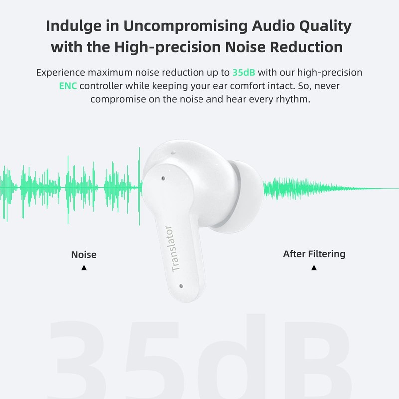 ANFIER Language Translator Earbuds Online Support 144 Languages & Accents
