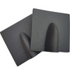 1STec 2 x Black External Brick Buster Plates Drill Damage