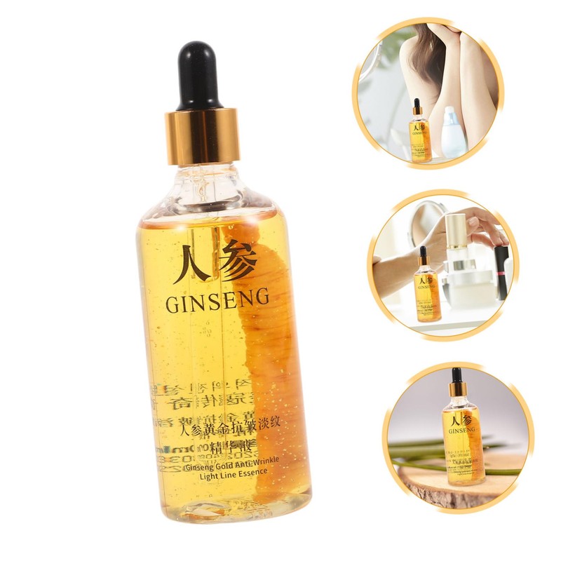 Healeved 100ml Ginseng Essence Face Serum Deep Moisturizing Wrinkle Repair
