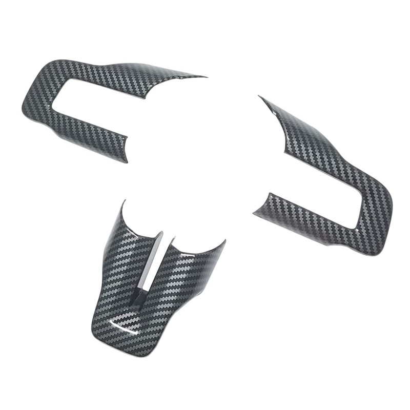 AOKIO Steering Wheel Molding Trim Kit Compatible for 2015-2020 2021