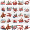 WANDIC 5 Sheets Christmas Rub on Transfer Stickers, Furniture Transfer