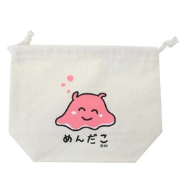 Oekaki-san Series [Drawstring Bag] Gusseted Kinchaku / Mendako