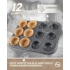 Bake Choice Standard Muffin Mould for 12 Moulds, Contains 100