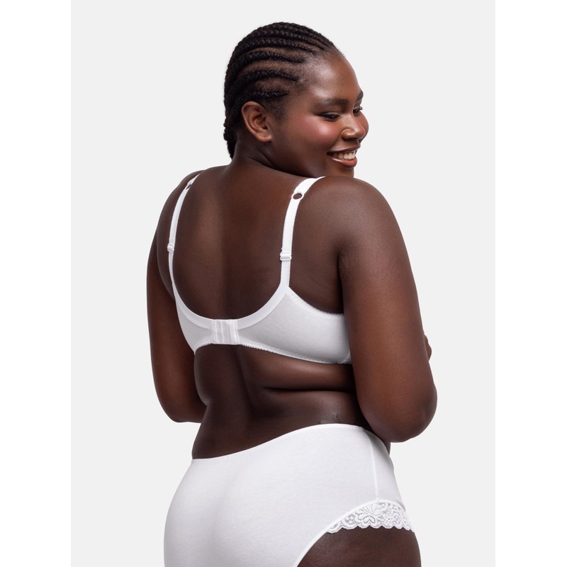 DORINA Women's Georgina Classic Bras, Weiß (White A00), 38D, D