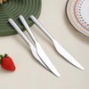 Evanda Dinner Knives Set 12 Pieces, Stainless Steel Butter Knives