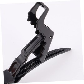 Baluue 12pcs Alligator Clamp Hair Styling Clips Black Colorful Partition Hair Clips for Easy Sectioning and Professional Styling No Damage Lightweight Design