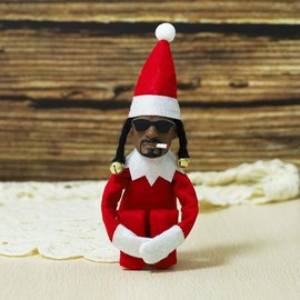 Christmas Elf Dolls Felt Dolls Eco Dolls spot peeping bent Snoop on a Stoop Christmas Elf Dolls Home Decor New Year Christmas Gifts - Quantities: Red 1 pcs