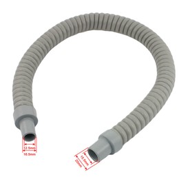 sourcingmap Hanging Air Conditioner Plastic Drain Hose 60cm Long Gray