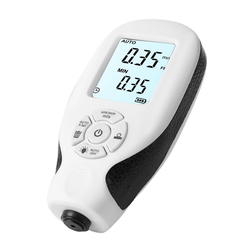 Paint Thickness Tester Car Coating Film Thickness Gauge 0~2000um Digital