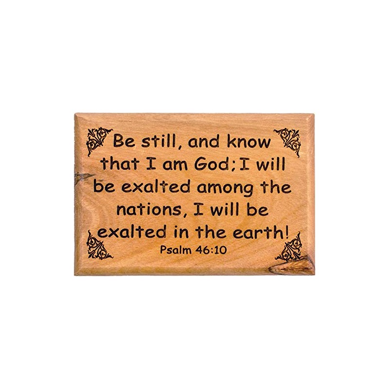 Bible Verse Fridge Magnets, Be Still & Know - Psalm