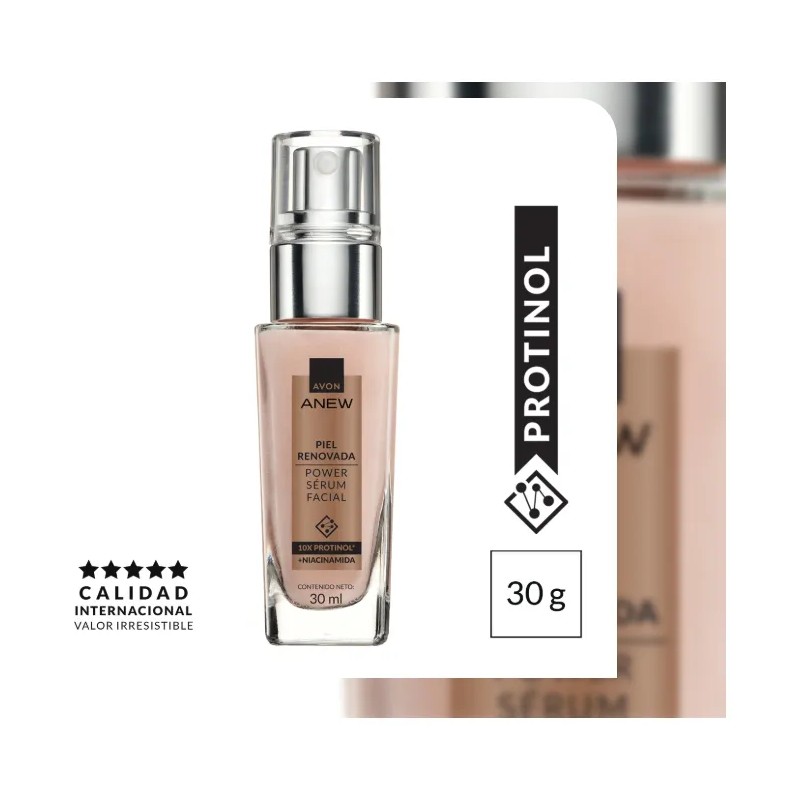 Sérum Facial Anew Protinol Avon 30mL Ácido Hialurónico Antiarrugas