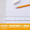 12 inch/ 30 cm T Shape Ruler Double Side Scale