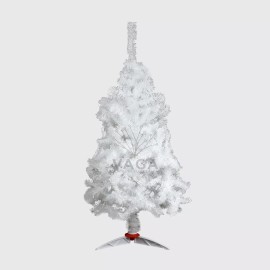 Naviplastic Arbol Pino De Navidad Monarca De Lujo 1.60 Mts Blanco