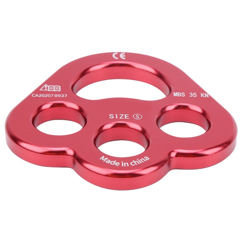Camnal Rope 3 Holes Force Rigging Plate Anchor Divider Finger