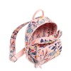 Vera Bradley Women's Cotton Mini Backpack Purse Bookbag, Paradise Coral,