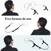 20 Pares de Retenedores de Gafas para Patillas, Agarraderas para