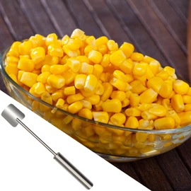 Corn Kernel Remover Tool - Multipurpose Corn Cobber Stripper Corn Decobbing Tool,Long Handle Corn Remover Tool Corn Shucker Tool for Home Restaurant
