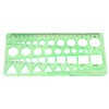 6 Pcs Plastic Measuring Templates Set Building Formwork Stencils Geometric