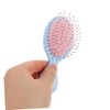 Healvian 3pcs Portable Scalp Massage Comb Set Travel Hair Brush