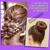 Triko Kit de 100 Accesorios para Cabello: 100 Horquillas para