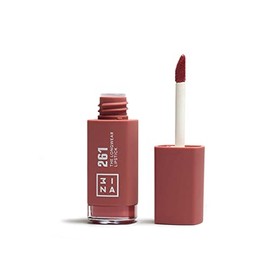 3INA MAKEUP - Vegan - The Longwear Lipstick 261 - Nude oscuro - Labial de 12H de duración - Labial de alta pigmentación con acabado mate - Fórmula... 