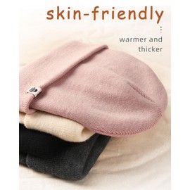 FURTALK Baby Winter Hat Fleece Lined Kids Beanie Hat Warm Toddler Winter Beanie Hats for Boys Girls 0-8 Years Pink