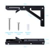 Pack of 2 Folding Console Heavy Duty 200 mm Folding