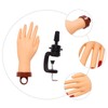 BIUDECO Nail Art Practice Hand Manicure Supply Realistic Hand Shape