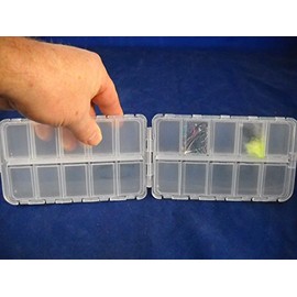 Merrimack River Flies 20 Compartment Fly Box Double Sided