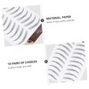 Outanaya 12pack Eyebrow Stickers Brow Tint Shaping Kit Instant Fullness