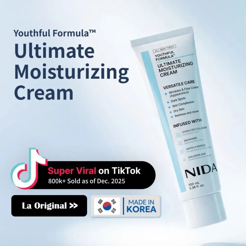 Nida Ultimate Moisturizing Cream Coreana Original 100 Ml