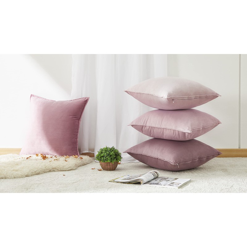 Topfinel Cushion Cover 17.7 x 17.7 inches (45 x 45