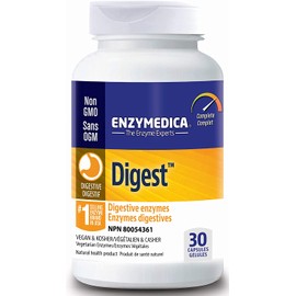 Enzymedica - Digest, Complete Digestive Enzyme Formula, 30 Capsules
