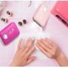 Ventilador Mini Eyelash Fan Rosa USB Secador Extensión de Pestañas