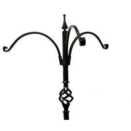 Erva Super Tall Decorative Trio Hanger - Sturdy Poll for Hanging Feeders & Plants - Made in The USA