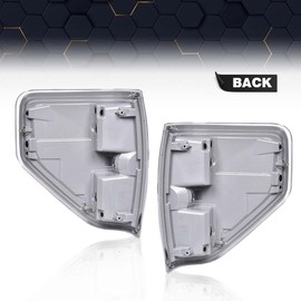 PIT66 Tail Lights,Compatible with 2009 2010 2011 2012 2013 2014 Ford F150 Rear Light Lamp Assembly Driver And Passenger Side clear lens