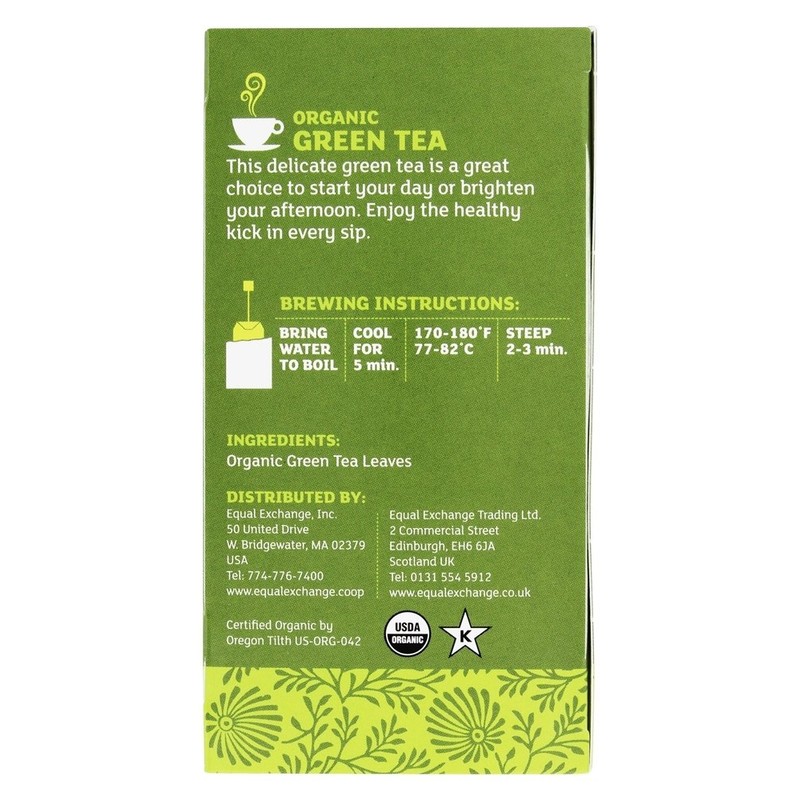 Equal Exchange - Organic Small Farmers Big Change Green Tea