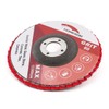 HOMESOM 4" Diamond Whetstone Flap Disc 100mm Angle Grinder Sanding