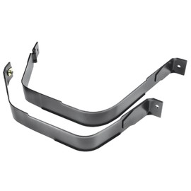 A-Premium Fuel Tank Strap Compatible with Ford F-250 F-350 F-450 Super Duty 1999-2010 Front or Center 2-PC Set