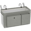 Edudif Bedside Caddy Bedside Organizer with Fixed Straps & Water