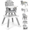 Cowiewie 8 in 1 Baby High Chair for Babies &