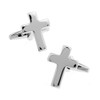 Cross Christian Pair Cufflinks Silver Cuff Links