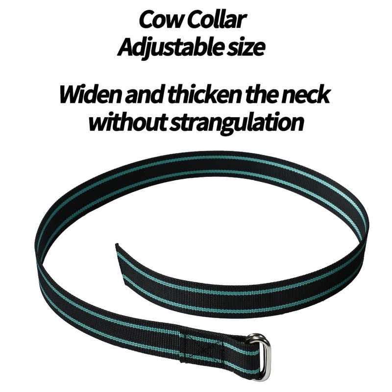 The Cow Collar is Adjustable in Size, Suitable for Managing
